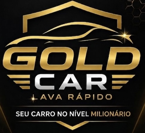 Logo Gold Car Lava Rápido