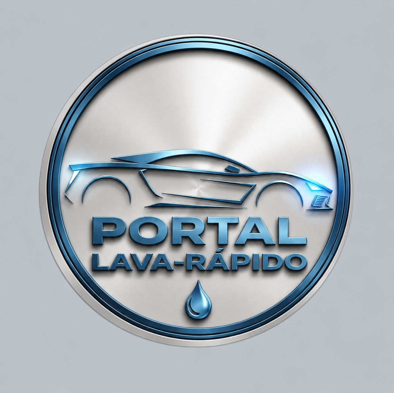 Logo Portal Lava Rápido E Estética