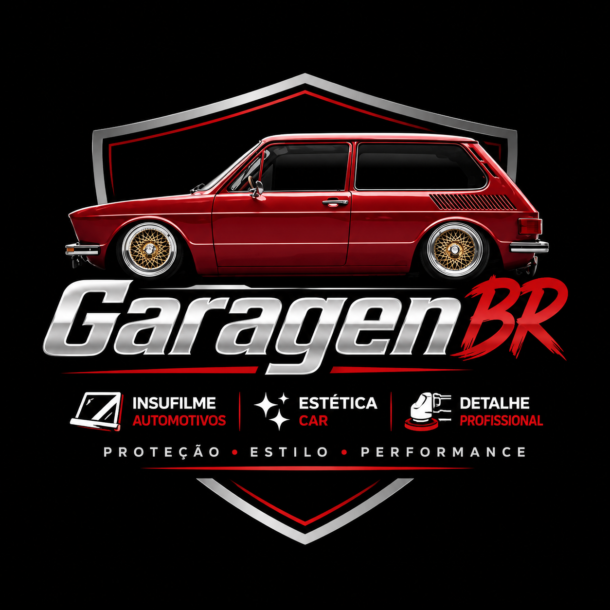 Logo Lava Rapido / Estética Automotiva