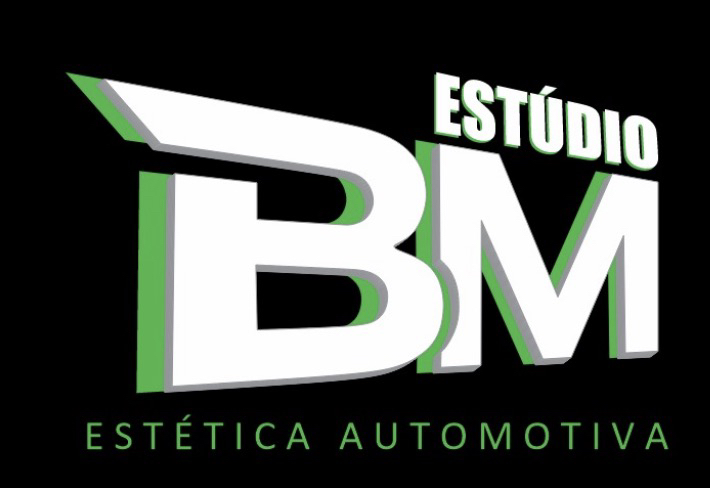 Logo Estúdio BM Estética Automotiva e Lava Rápido
