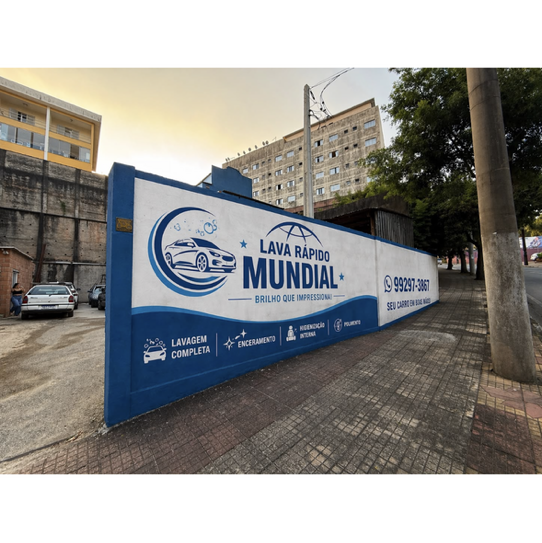 Logo Mundial Lava Rápido