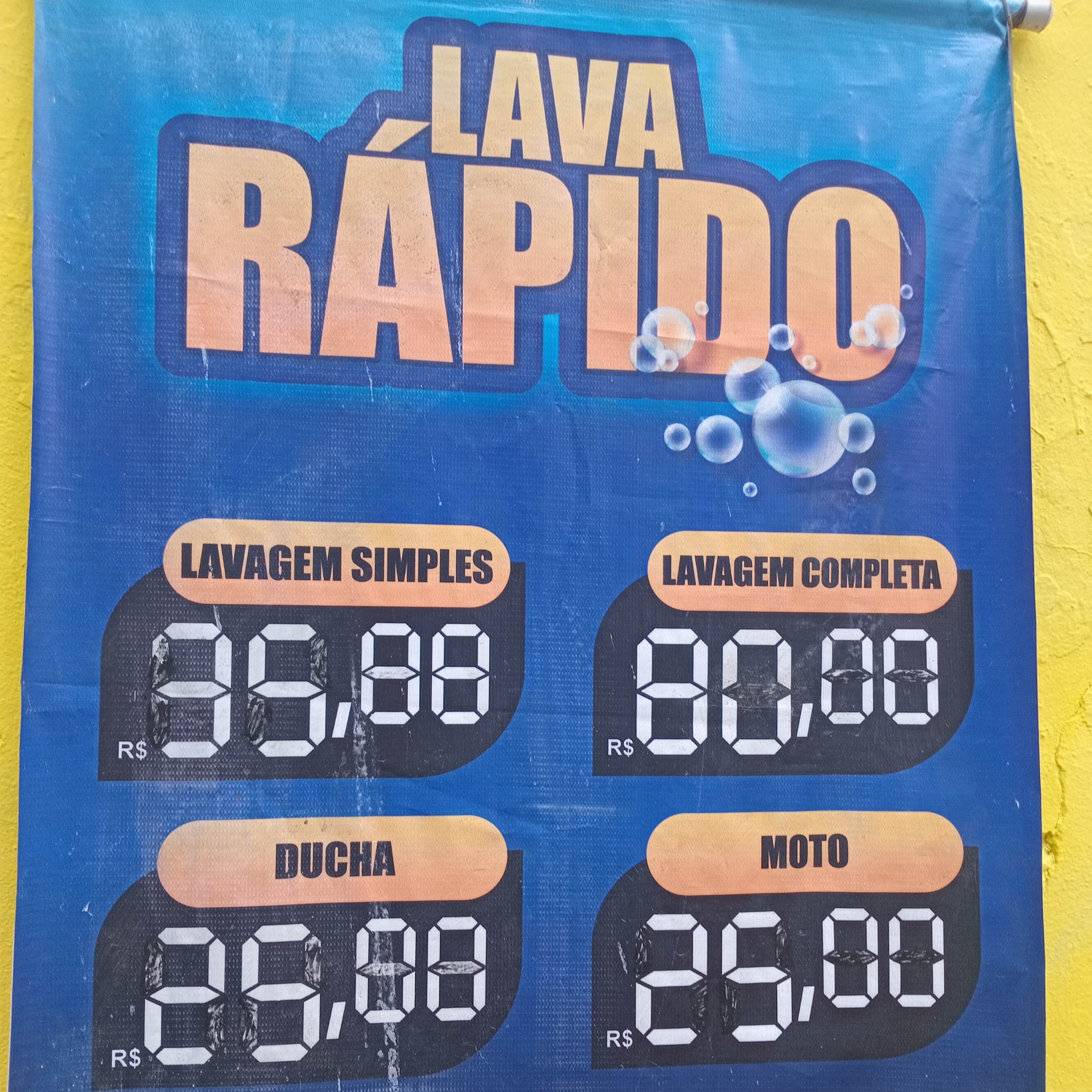 Logo Lava Rapido Brilho Total